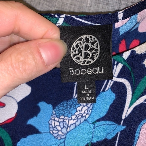 *WOMENS Bobeau large ruffle sleeved top - Picture 4 of 7